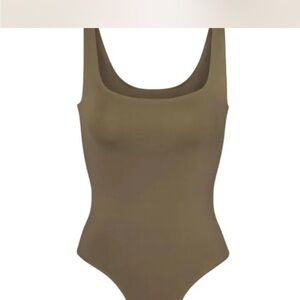 SKIMS Olive Bodysuit